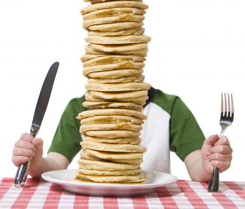 Portion distortion