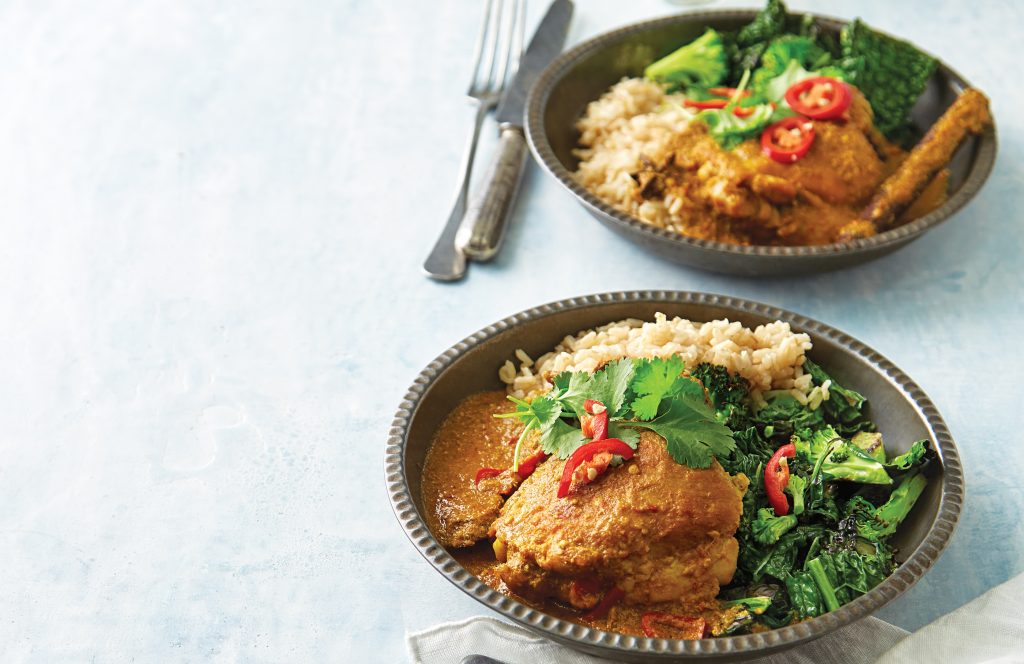 Fragrant chicken curry Fragrant chicken curry