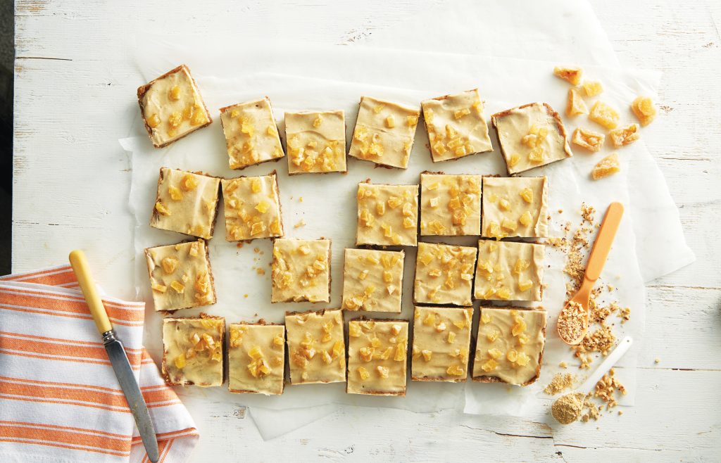 Ginger crunch made healthier Ginger crunch made healthier
