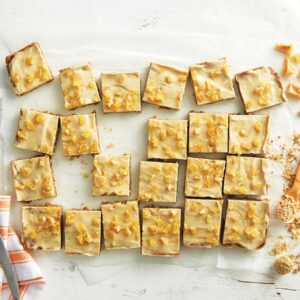 Ginger crunch made healthier