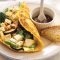Green vege omelette