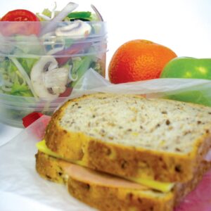 Healthy office lunch