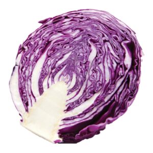In season mid-spring: Asparagus, broccolini, oranges, red cabbage