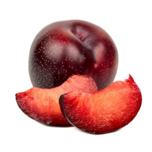 In Season early summer: Billington plums, peas