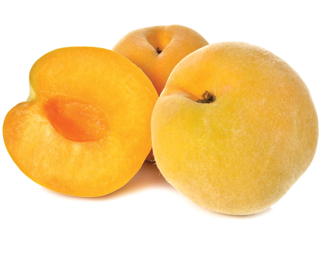 In season Late summer golden queen peaches Healthy Food Guide