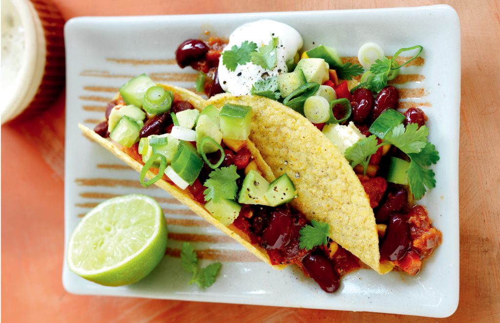 Kidney bean tacos Kidney bean tacos