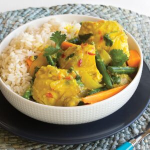 Malaysian chicken curry