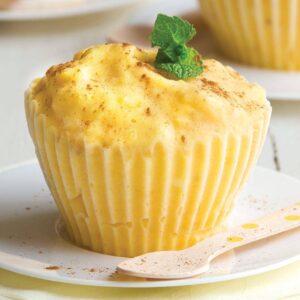 Mango, banana and ginger ice