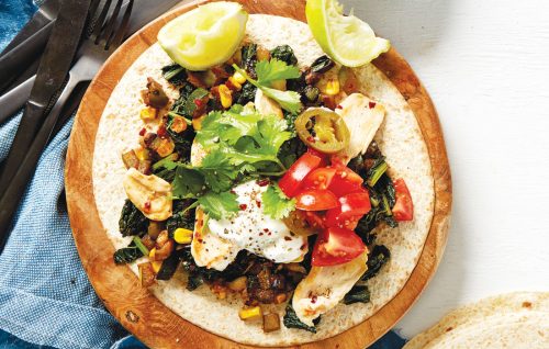 Mexi tostada pizzas