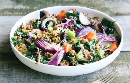 Moroccan mince bake