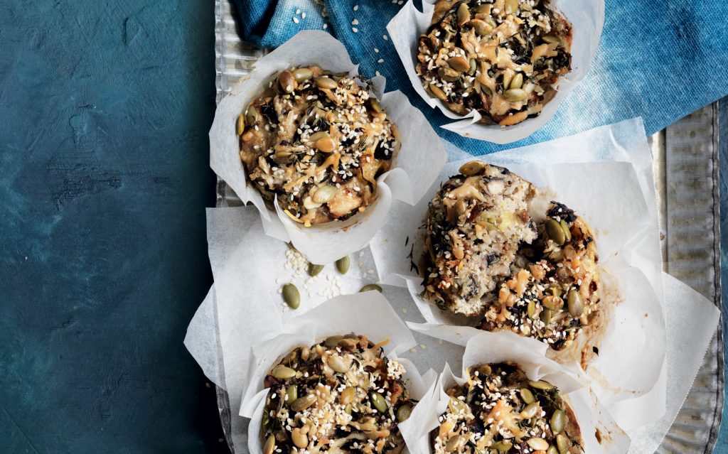Mushroom and parmesan quinoa muffins Mushroom and parmesan quinoa muffins