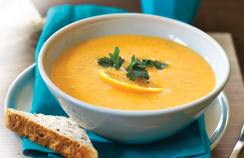 Orange soup