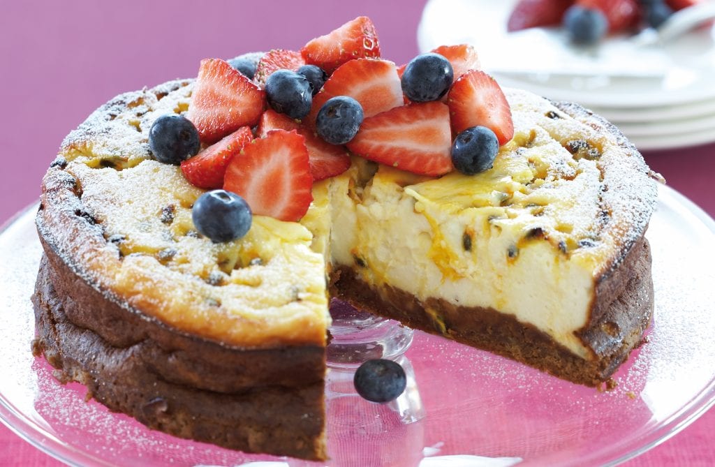 Passionfruit cheesecake Passionfruit cheesecake