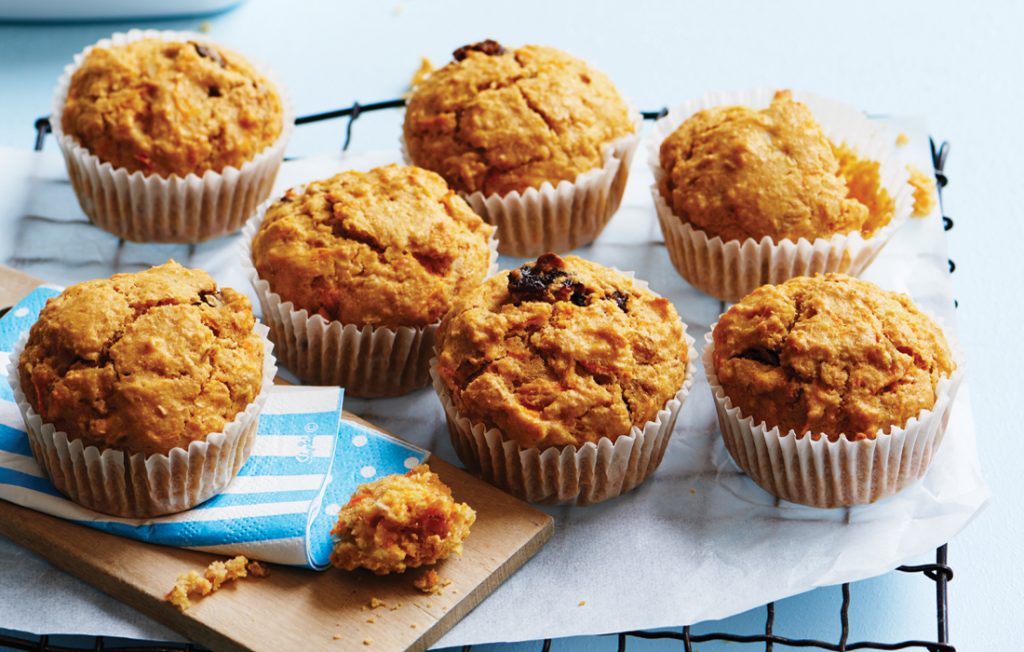 Pear, raisin and carrot muffins Pear, raisin and carrot muffins