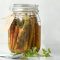 Pickled baby carrots