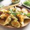 Pork and chive potstickers