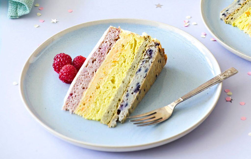 Rainbow cake Rainbow cake