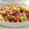 Smoked chicken, pumpkin and cranberry salad