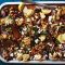 Spiced pumpkin, cauliflower and chickpea bake