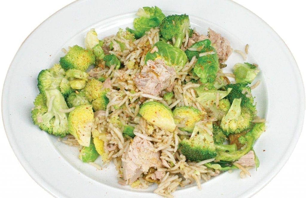Spiced tuna and rice Spiced tuna and rice