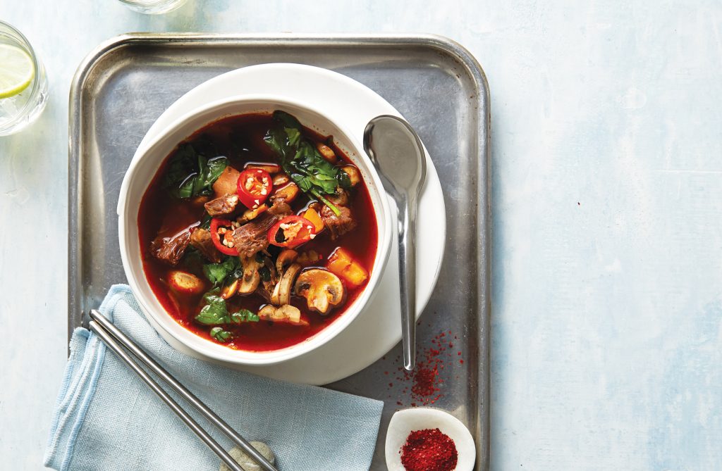 Spicy beef soup Spicy beef soup