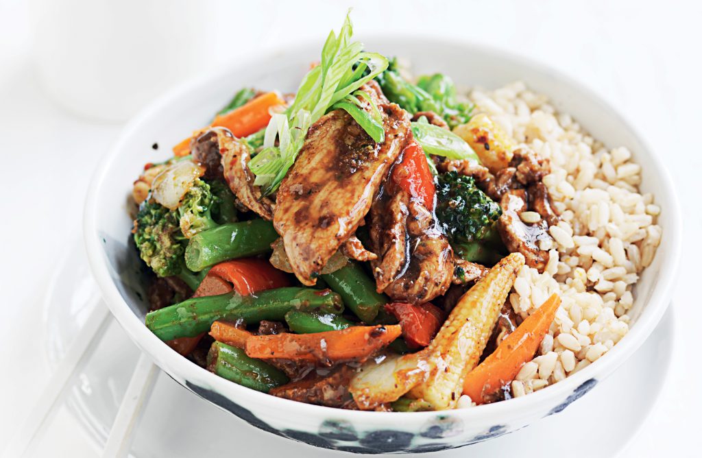 Spicy pork stir-fry Spicy pork stir-fry