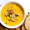 Spicy roasted pumpkin soup