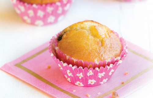 Sultana, almond and lemon muffins