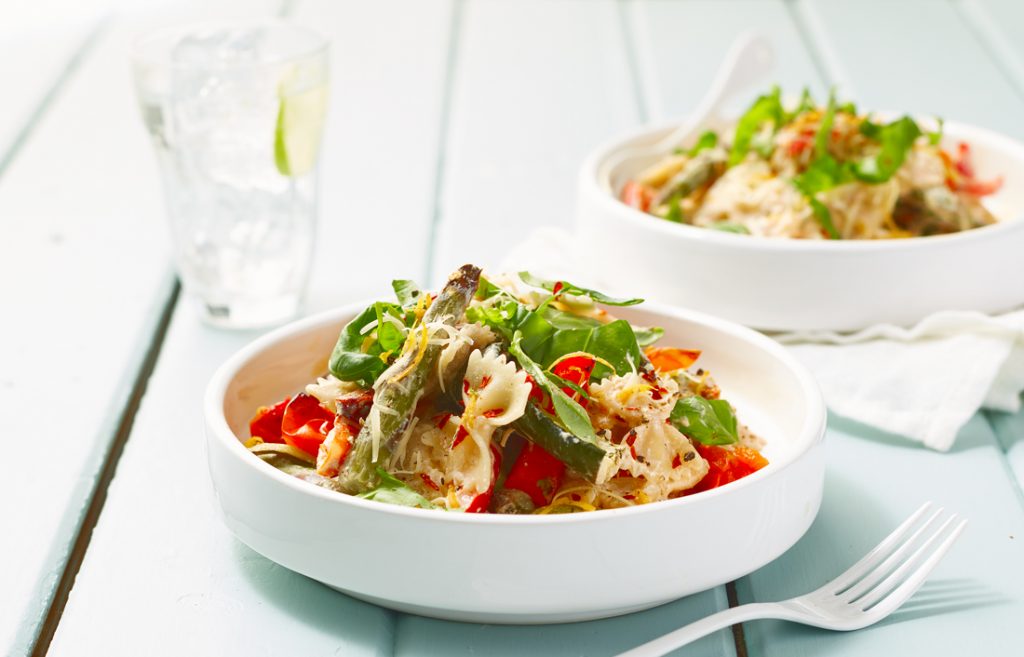 Summer roasted vege pasta Summer roasted vege pasta