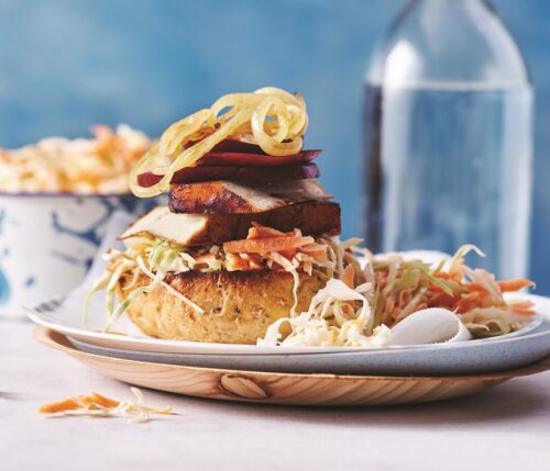 Tasty tofu burgers