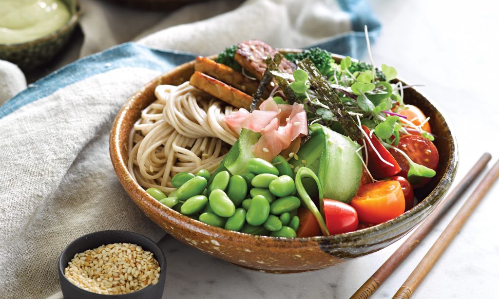 Teriyaki tempeh bowl Teriyaki tempeh bowl