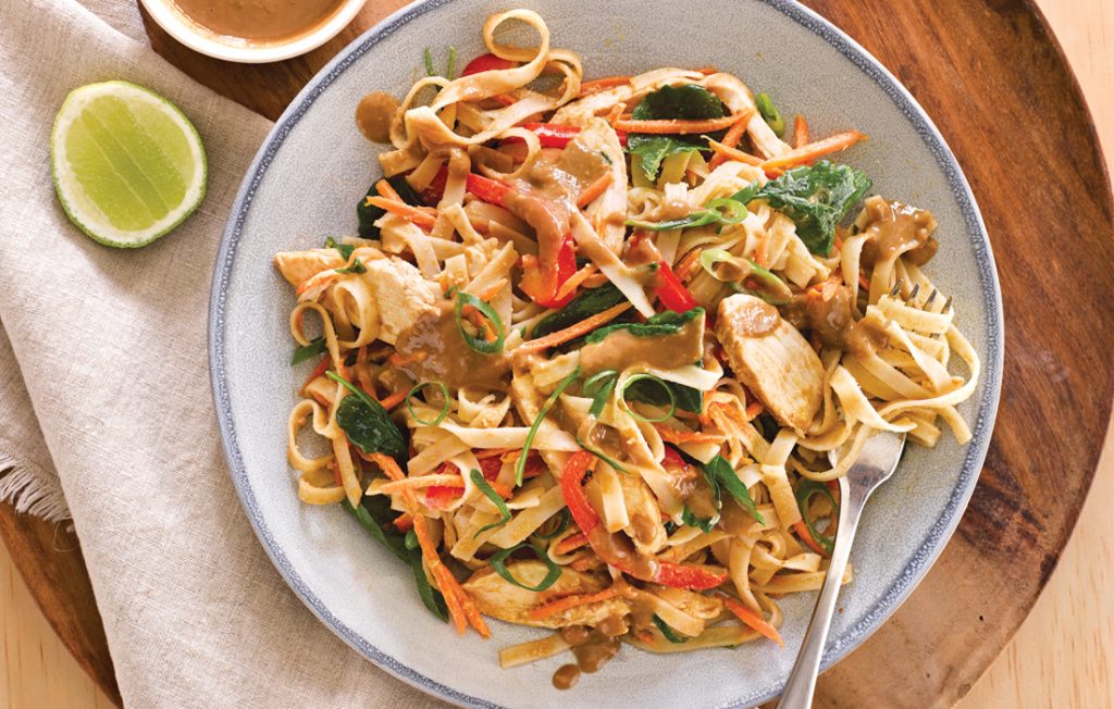 Thai noodle stir-fry Thai noodle stir-fry