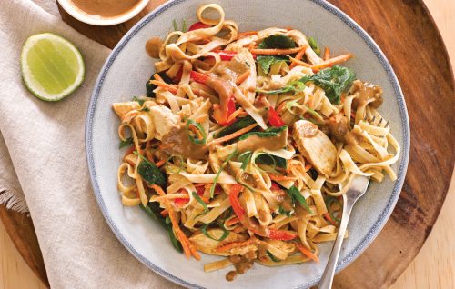 Thai noodle stir-fry
