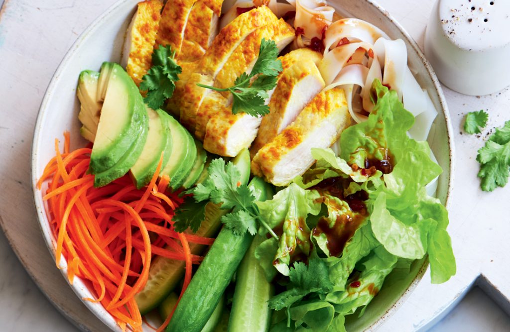 Turmeric chicken bowl Tumeric-chicken-bowl