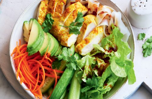 Turmeric chicken bowl