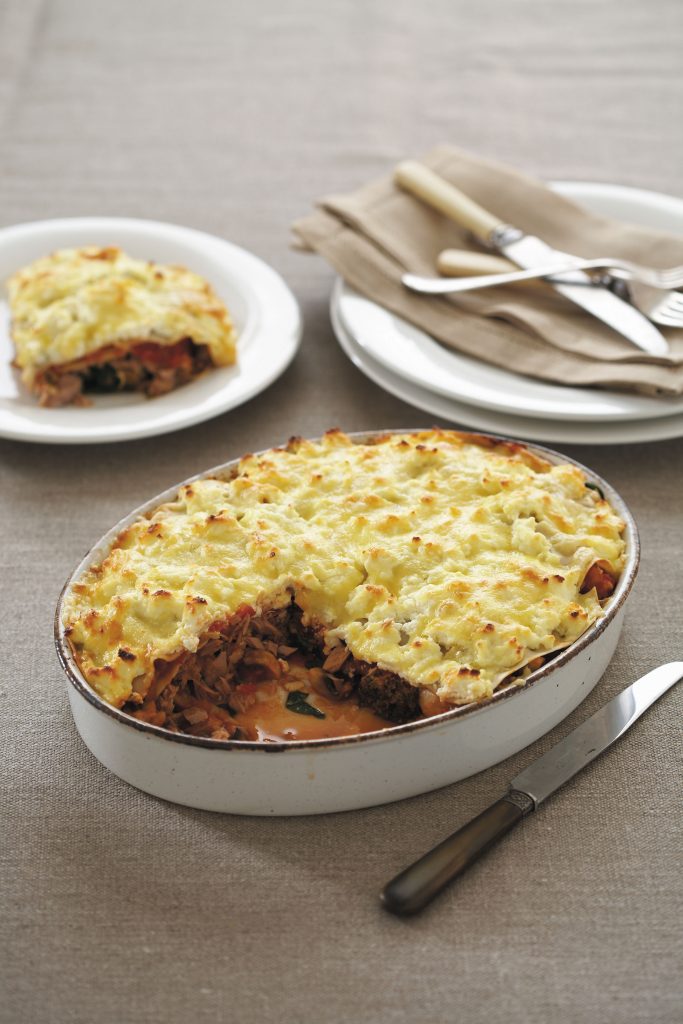 Tuna and vegetable lasagne Tuna and vegetable lasagne