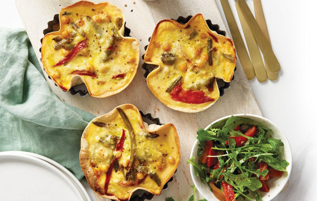 Tuscan veg taco tarts Tuscan veg taco tarts