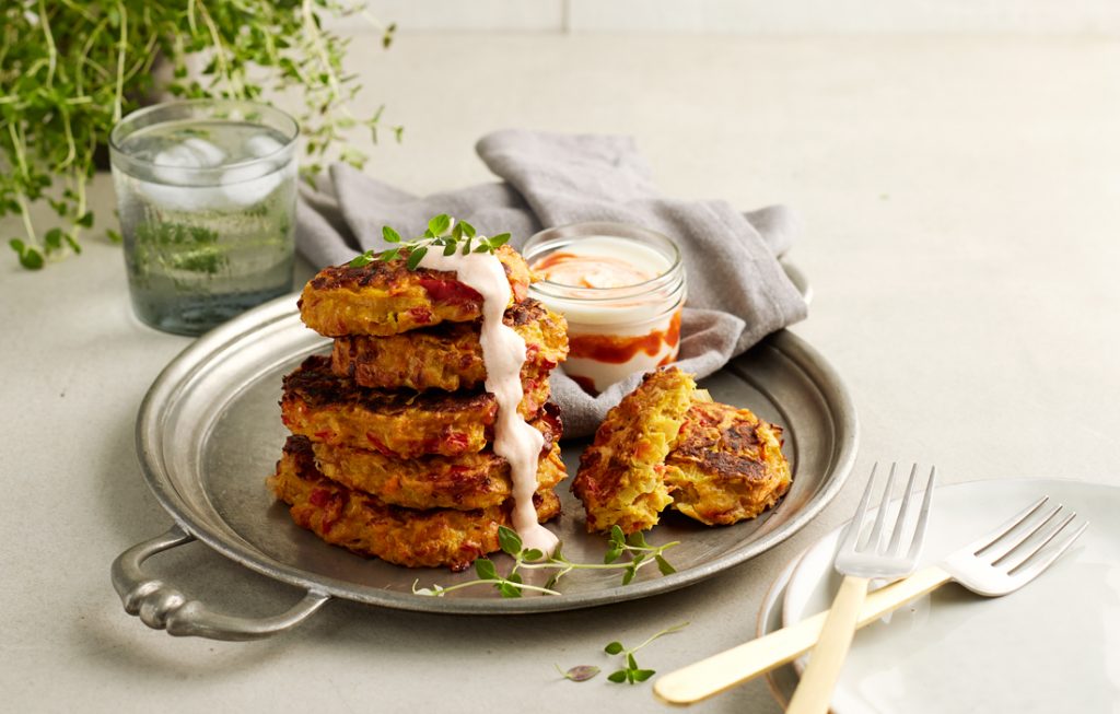 Vegie drawer cheesy fritters Vegie drawer cheesy fritters