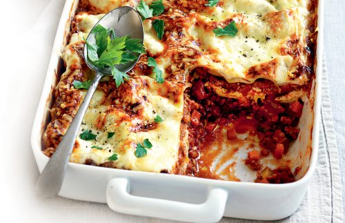 Vegetarian lasagne