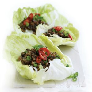 Vegetarian san choy bau