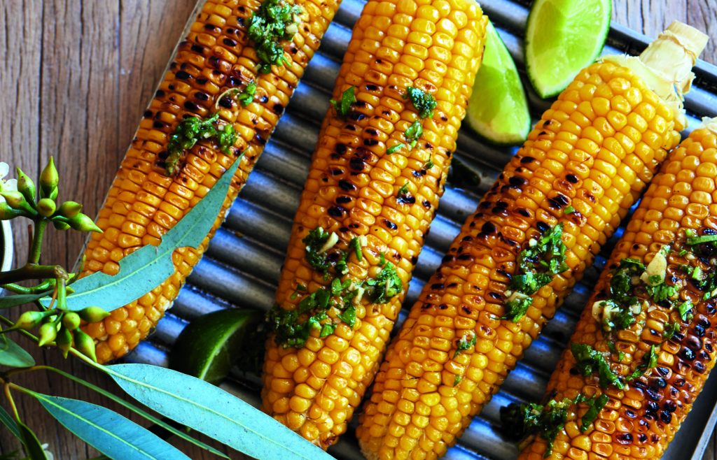 Chipotle and lime sweetcorn cobs Chipotle and lime sweetcorn cobs