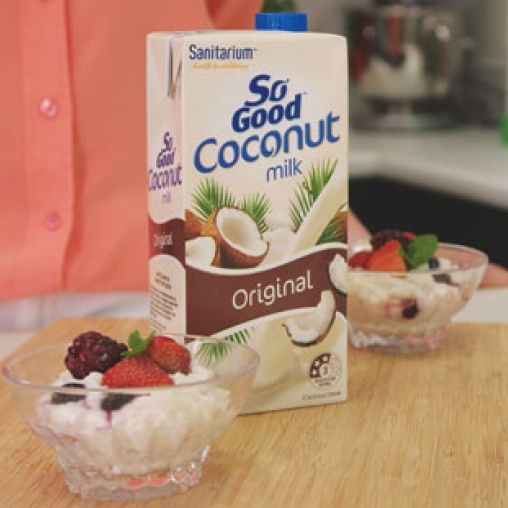 Yoghurt berry rice pudding Yoghurt berry rice pudding