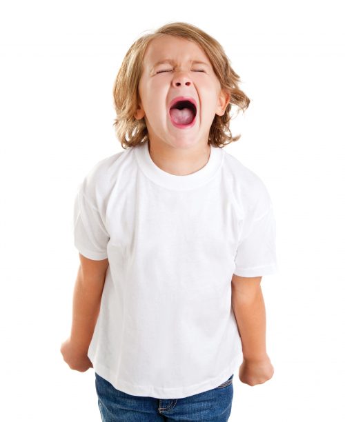 Angry kid