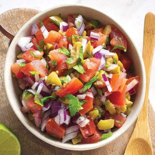 Tangy tomato salsa