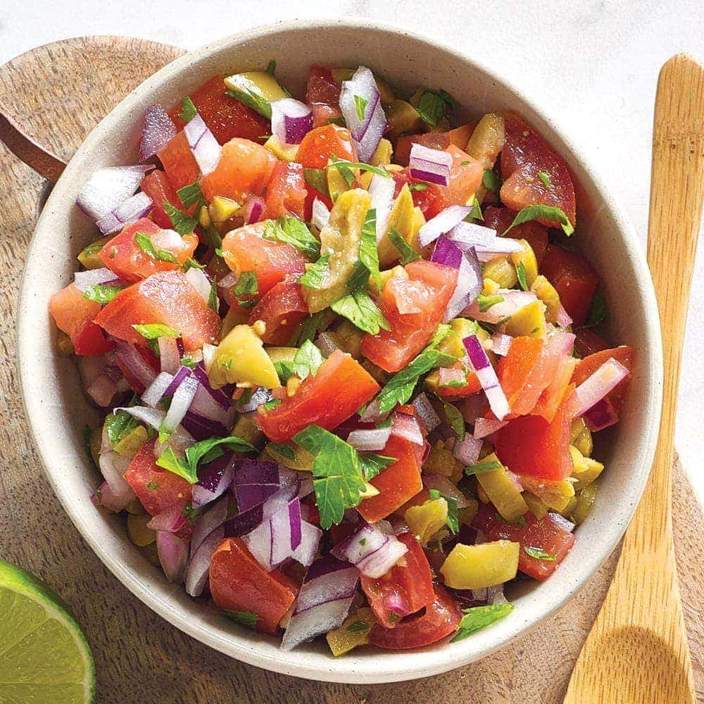Tangy tomato salsa Tangy tomato salsa