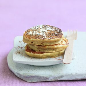 Apple and cinnamon pikelets