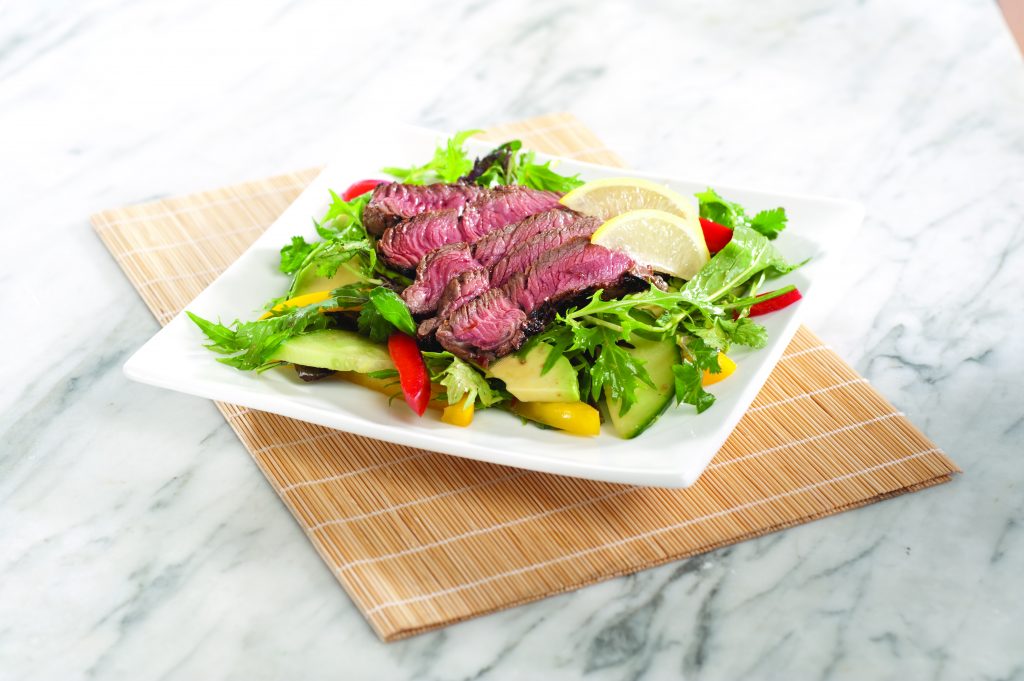 Asian-style beef salad Asian-style beef salad