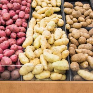 Does cutting up root vegetables cause nutrient loss?