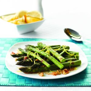 Asparagus with balsamic oil