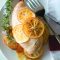 Baked chicken with lemon and kumara